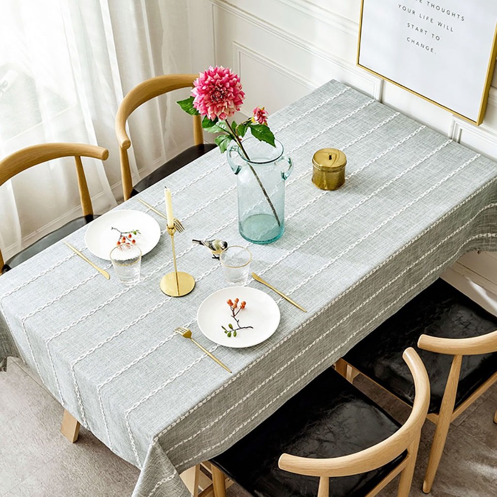 Nappe à carreaux pour retrouver la douceur des repas d'enfance