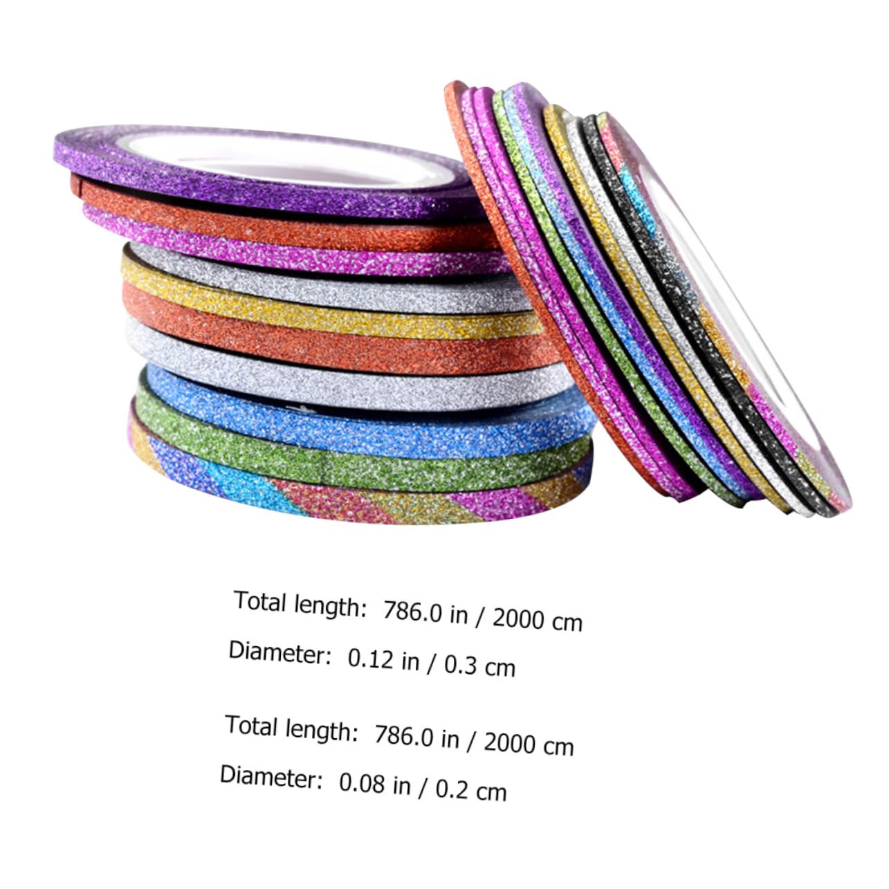 SOESFOUFU DIY Nail Art Strip Stickers 30pcs Gold Silver Wire Nail Striping Tape Art Supplies Manicure Decor Striping Tape Lines