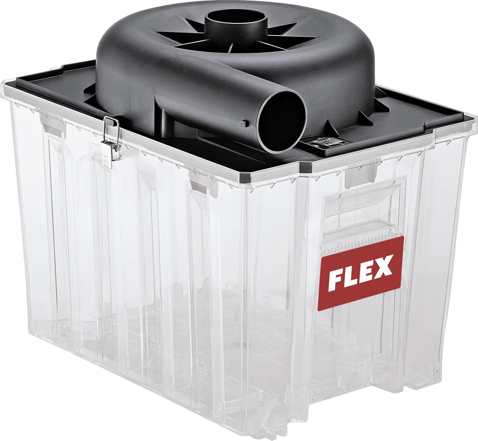 FLEX Separatore per aspirapolvere di sicurezza VCE VCE-PS 25 Cyclone – con tubo flessibile e sacchetto di smaltimento (dimensioni 430 × 330 × 380 mm, peso 4,1 kg, volume 25 L) 533294