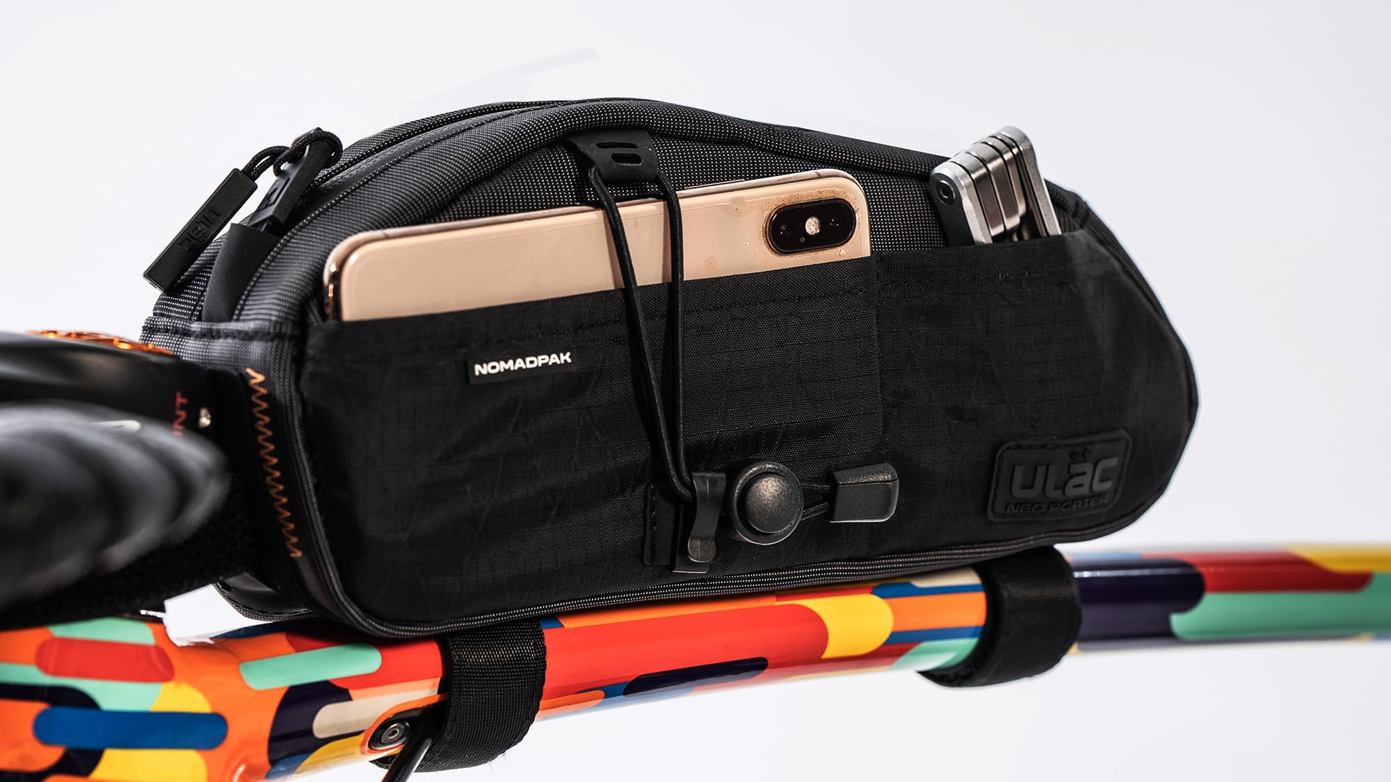 ULAC Trekking GT PRO Bolt-ON 1,5 l torba na dętkę rowerową, wodoodporny pakiet, torba na akcesoria rowerowe na rower górski szosowy