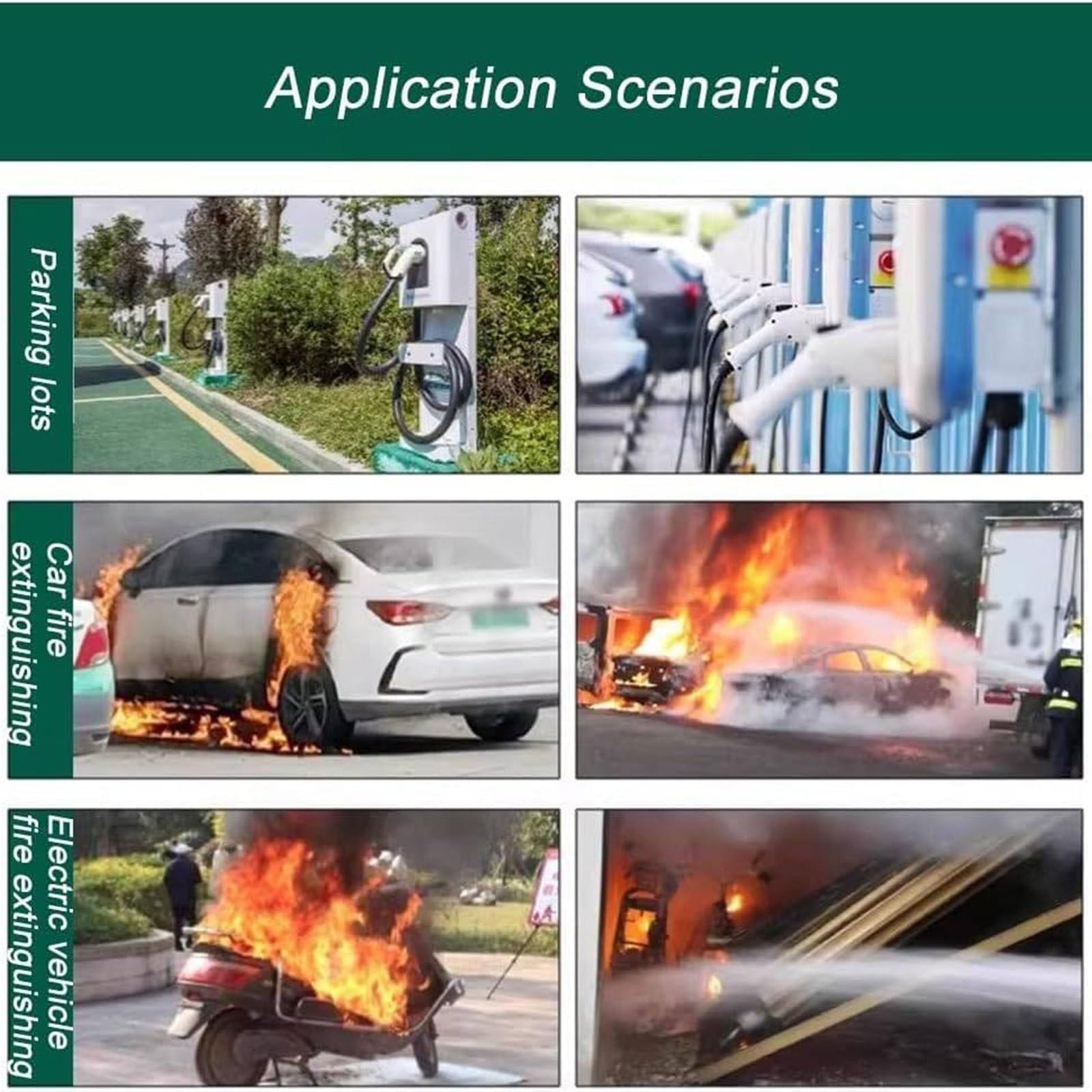 Manta ignífuga de Emergencia Reutilizable para Coche, Mantas extintoras de Primeros Auxilios para vehículos eléctricos/de Gasolina, Manta de Fibra de Vidrio para Refugio contra Incendios 4x6m