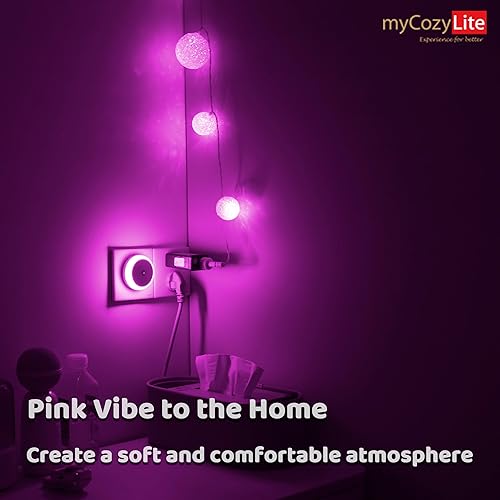 Miniatura 3 de Paquete de luz nocturna LED., Rosa