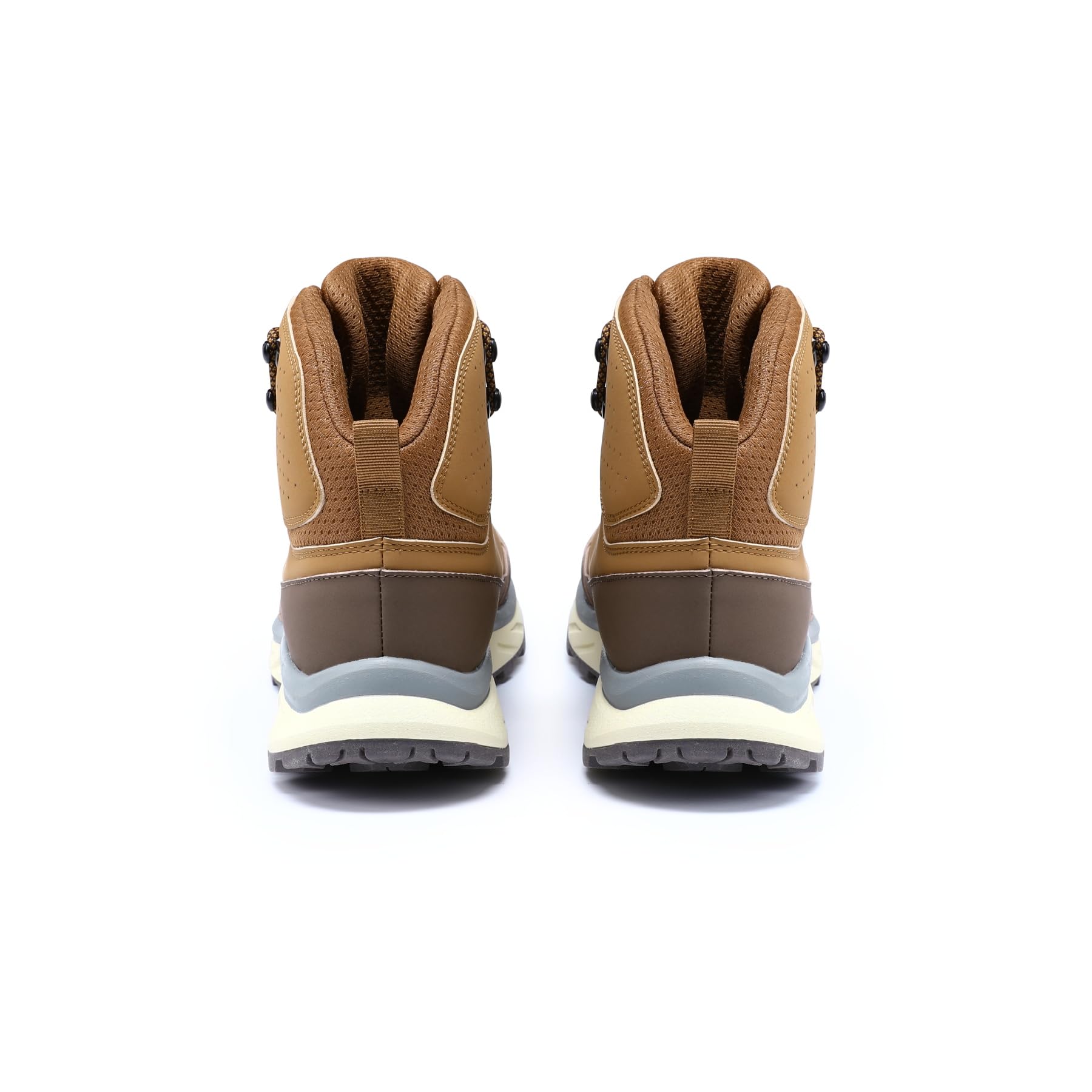 YOUTHUP Herren Wanderschuhe Leicht Trekkingschuhe | Atmungsaktiv Rutschfest Langlebig Knöchelhohe Outdoor Hiking Schuhe gepolsterte Einlegesohlen Walking Shoes