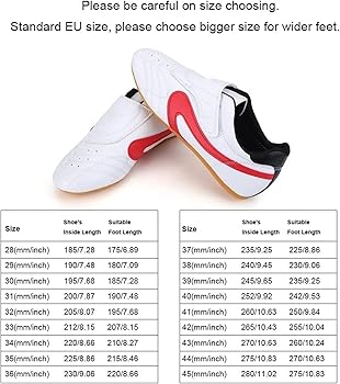 Zapatos de Taekwondo, Unisex Taekwondo Boxeo Kung Fu Tai Chi Deporte Zapatos de Gimnasia para Niños Adultos Caliente(36)6