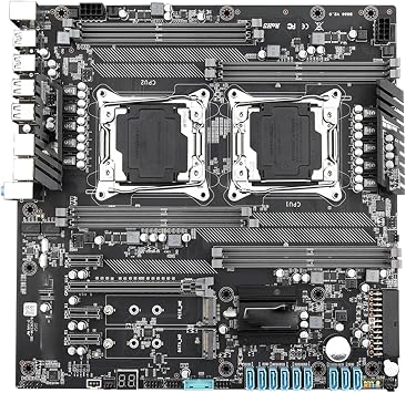 Computer Motherboards Fit for SZMZ X99 Dual Z8 Motherboard LGA2011 V3 Set KIT Xeon E5 2696 V4 CPU 4 * 32GB= 128GB DDR4 2133MHZ RAM Combo Chip Mainboard Kit