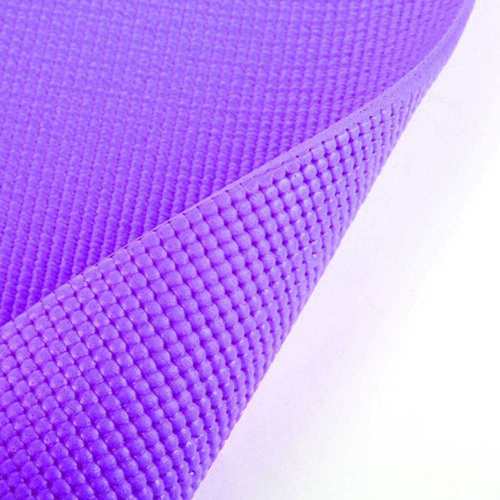 Tappetino da ginnastica viola: tappetino antiscivolo per esercizi, aerobica, yoga - Italia