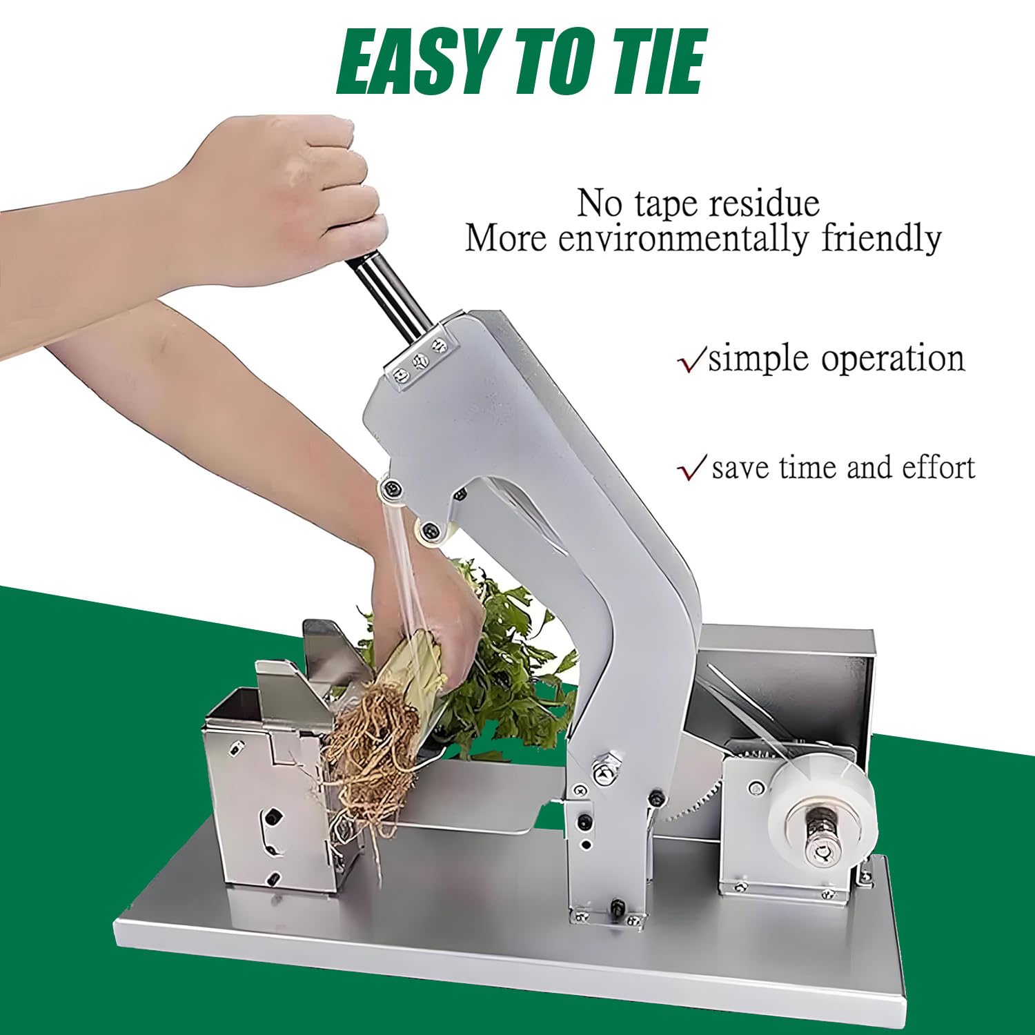 Macchina impacchettante vegetale automatica dei semi, legatrice del film del PE/PVC per le aziende agricole & le aziende agricole di alimenti freschi
