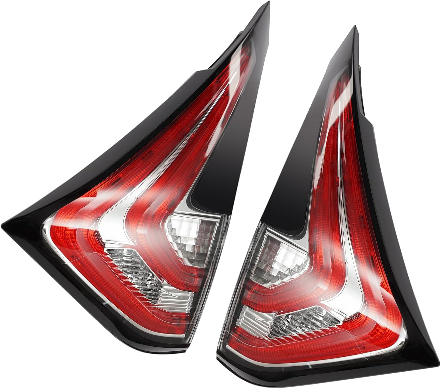For 2015-2018 Nissan Murano LED Inner Tail Light, Passenger & Driver Side Assembly Pair - Direct Replacement for OEM 265505AA1D 265555AA1D (A pair)