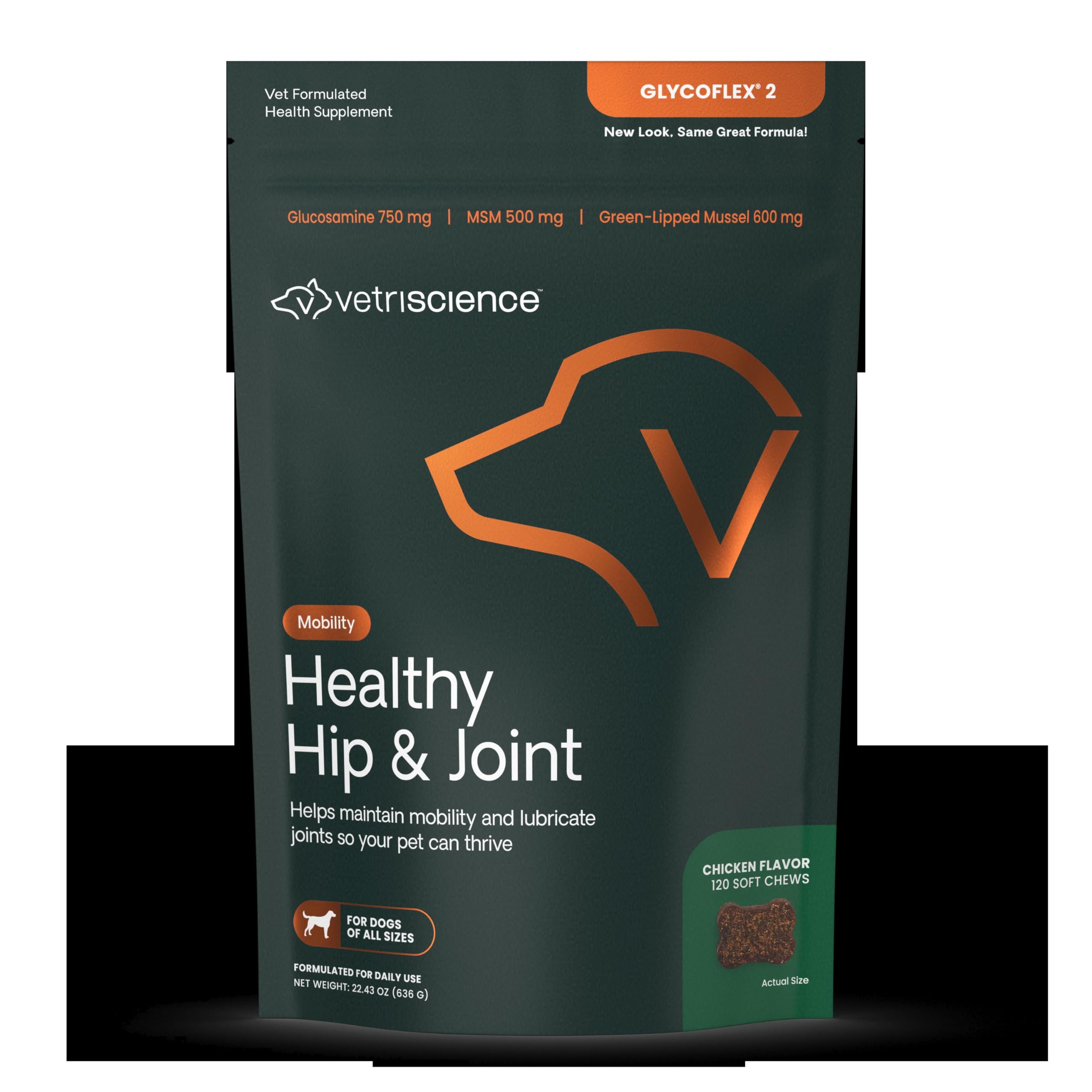 VETRISCIENCELaboratories GlycoFlex 2, Hip and Joint Supplem