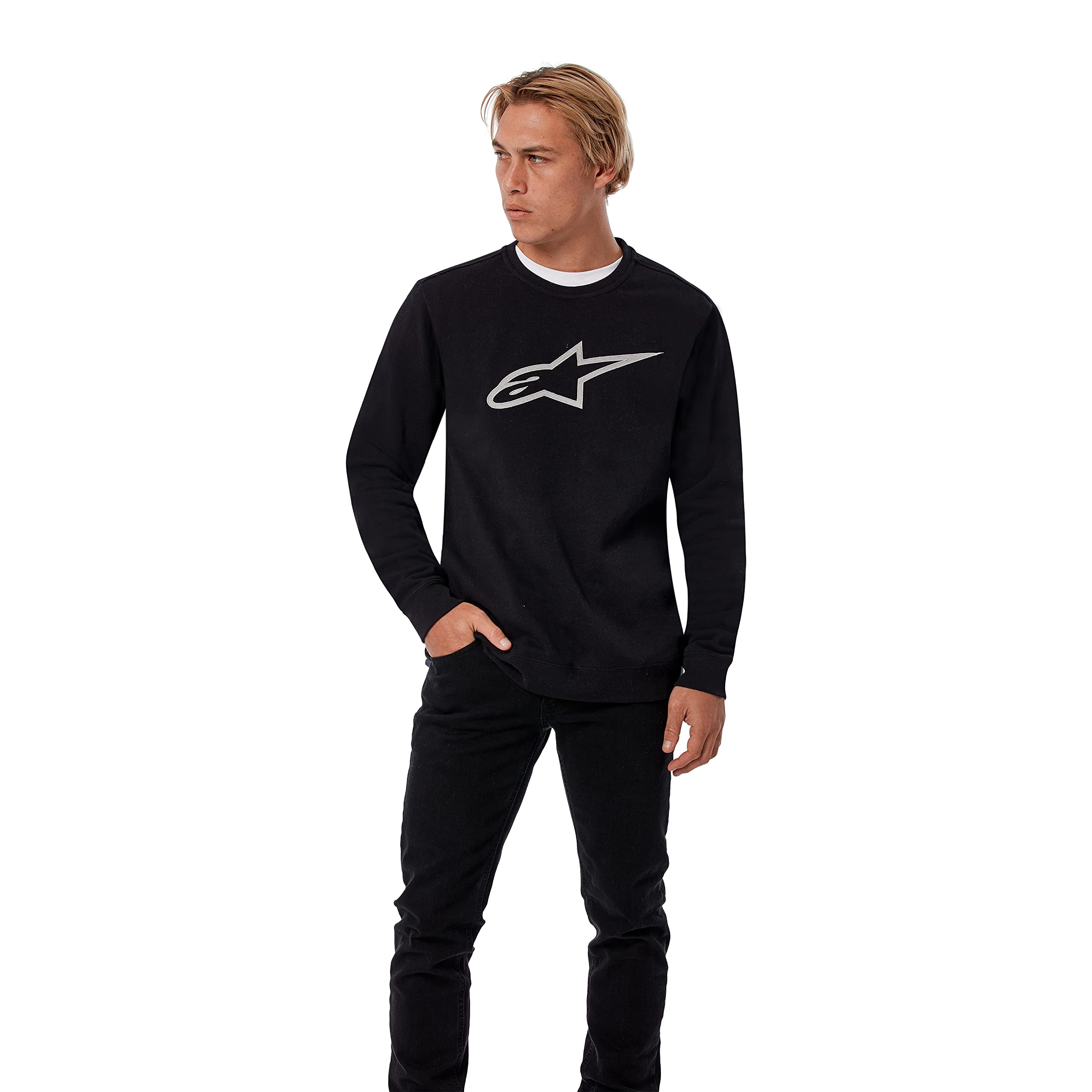 Alpinestars Felpa Girocollo Ageless Felpa Uomo (Pacco da 1)