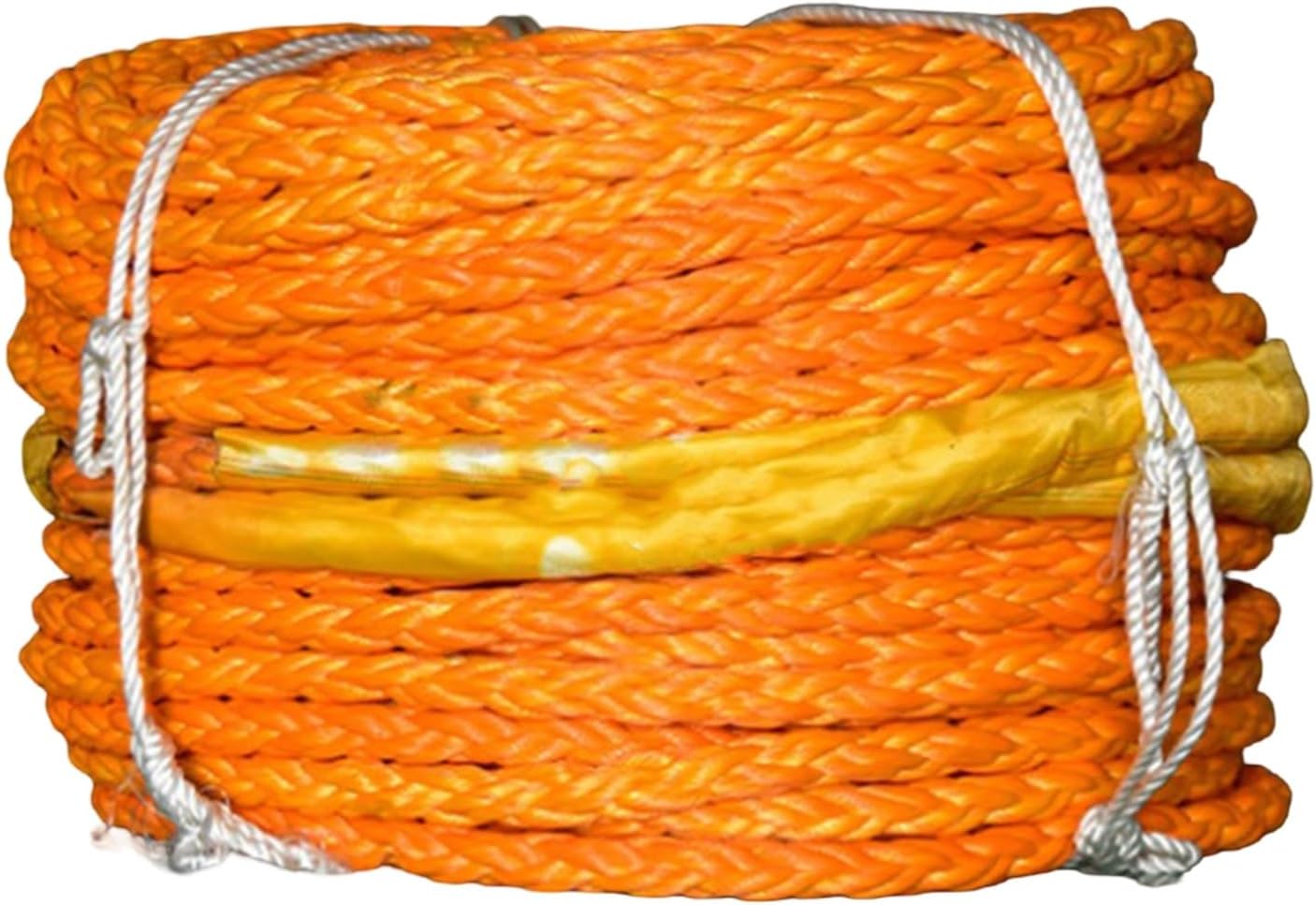 UHMWPE Boat Anchor Rope 50-260 Tons Breaking Strength Heavy Duty Hawser Marine Rope for Docking, Anchoring, Securing, Towing Lifting, Sold by the Meter(60MM 192Tons)