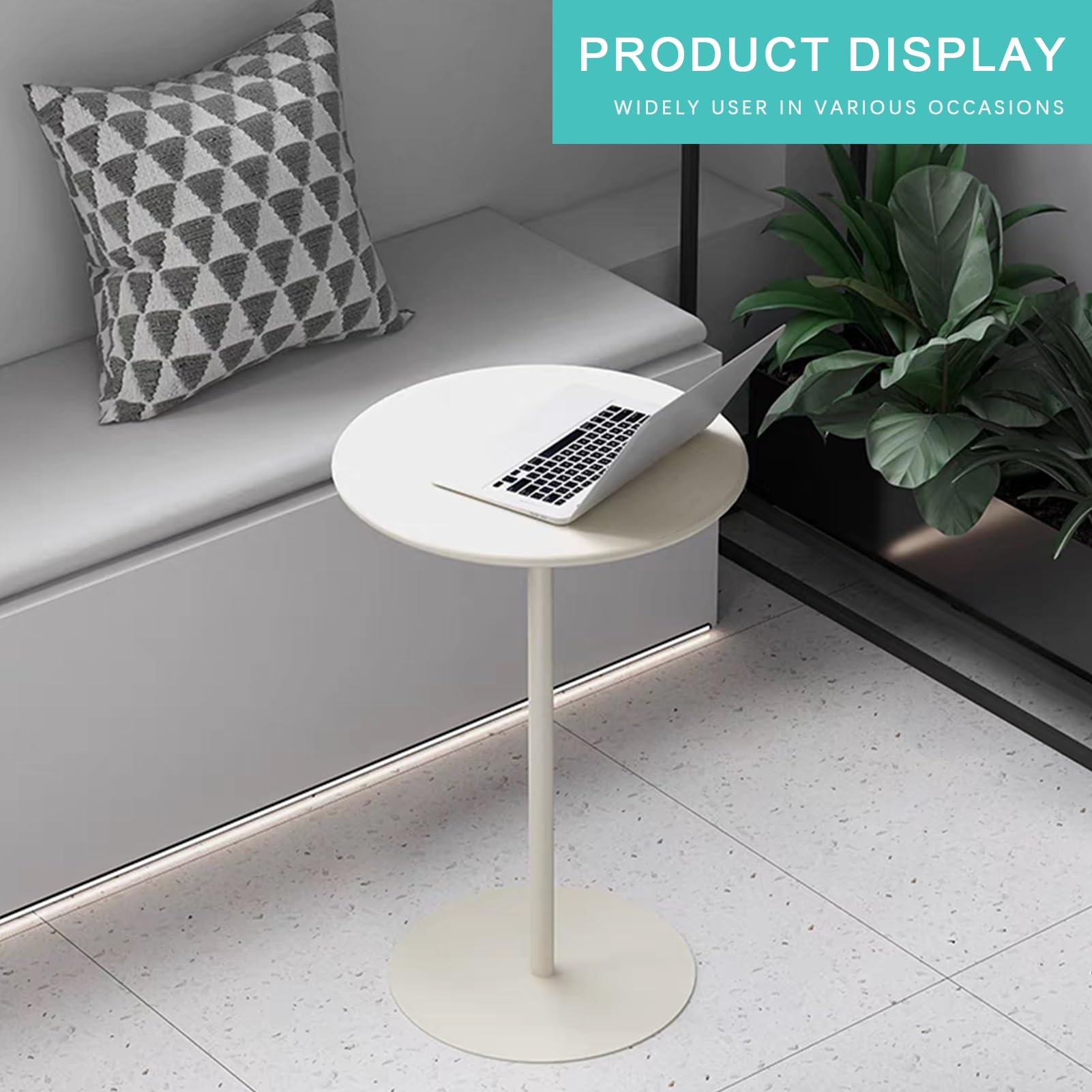 Amazon｜ハイテーブル、ラウンドバーテー​​ブルパブダイニングハイ