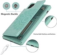 Vista 125 de Cavor for iPhone 11 Wallet Case with Card Slots Holder,Premium PU Leather Kickstand Feature Case [Wrist Strap] Double Magnetic Clasp Shockproof Flip