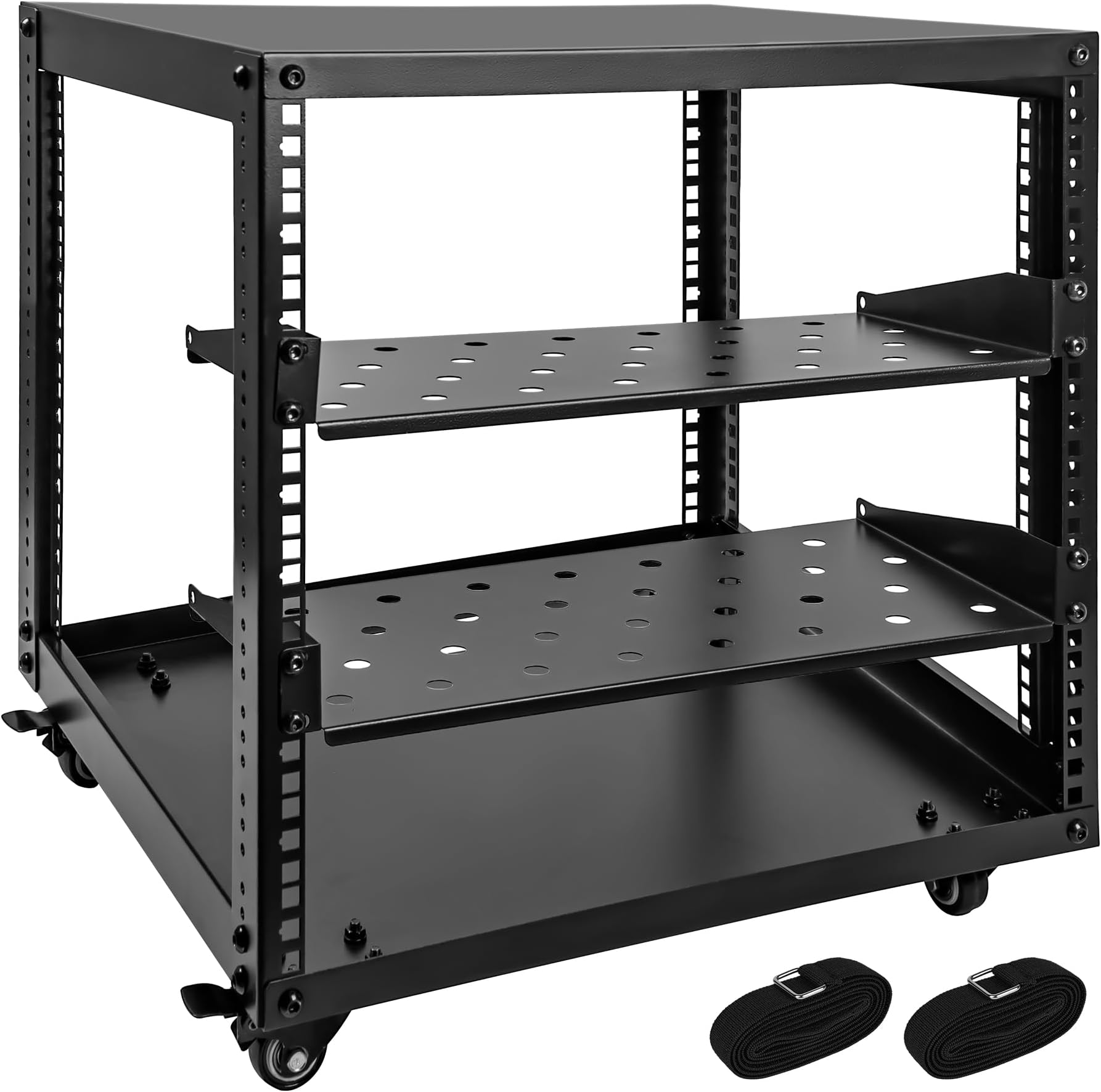 Amazon.com: Eastrexon 10U Server Rack, Network Rack w/Two Rack Shelves ...
