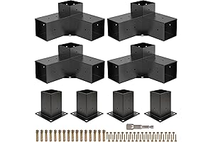 Outdoor Essentials 3-Way Right Angle Corner Bracket Pergola Kit