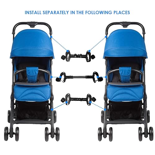 Miniatura 3 de Wallfire Conectores de cochecito de bebé universal para cochecito de bebé