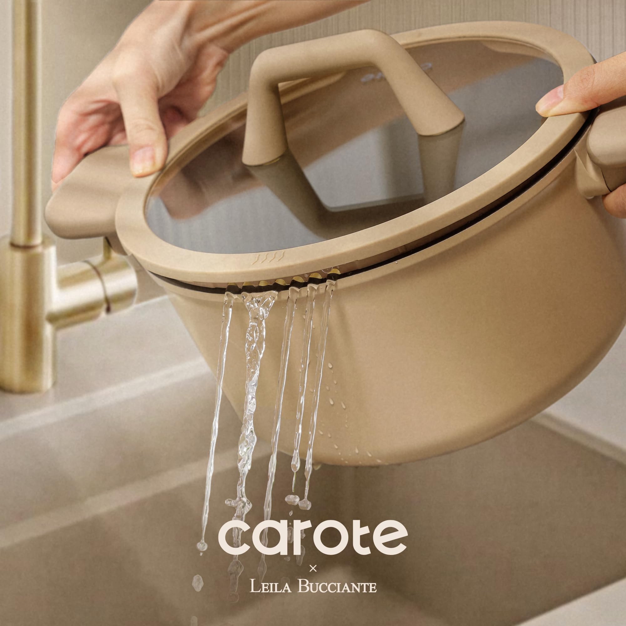 CAROTE 31PCS Pots and Pans Set, Nonstick Cookware Set Kitchen Non Stick Induction Cookware Non-toxic Granite Cooking set