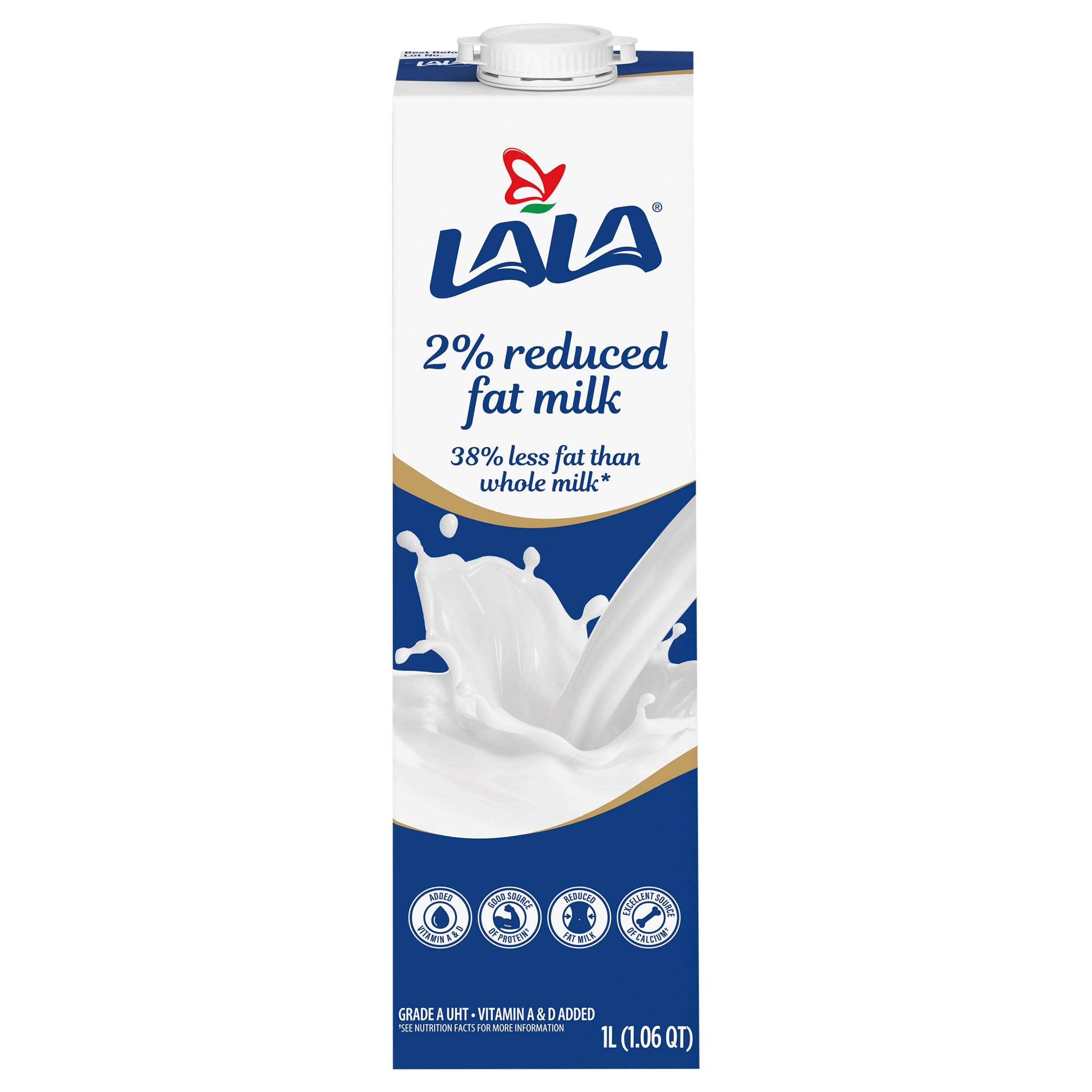 Amazon.com: Lala, 2% Reduce Fat Milk, 33.8 Ounce : Grocery