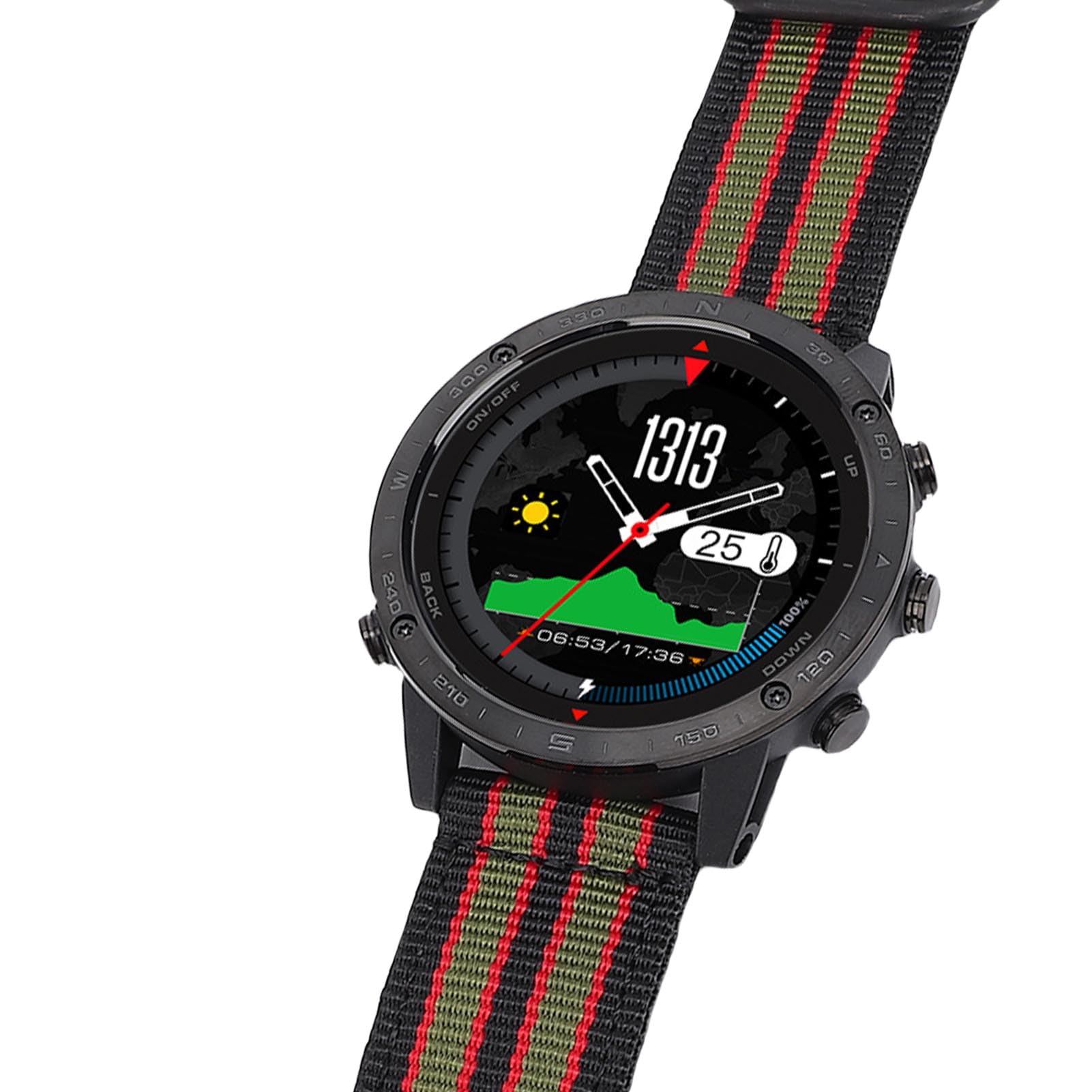 Sonew Orologio Sportivo 50M Impermeabile per Nuoto e Tuffi, Display HD da