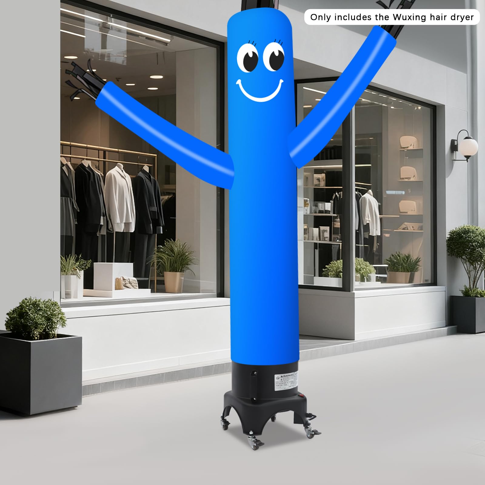 Inflatable Air Dancer Gebläse 180W, Air Blower 22cm Luftauslass für Werbung Festival Party