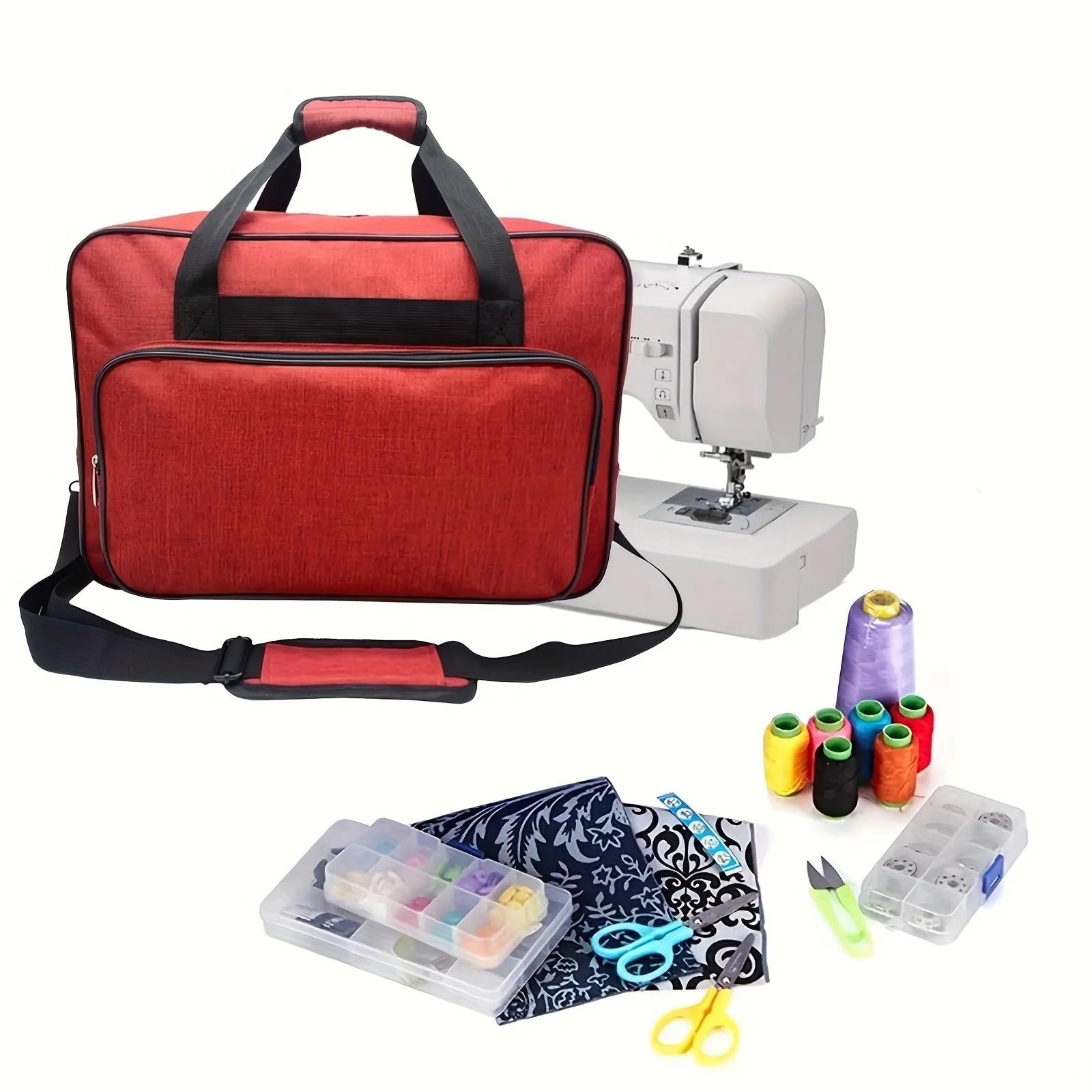 Sewing Machine Bag Sewing Machine Carrying Case,Travel Bag Universal Tote Bag Sewing Machine Bag