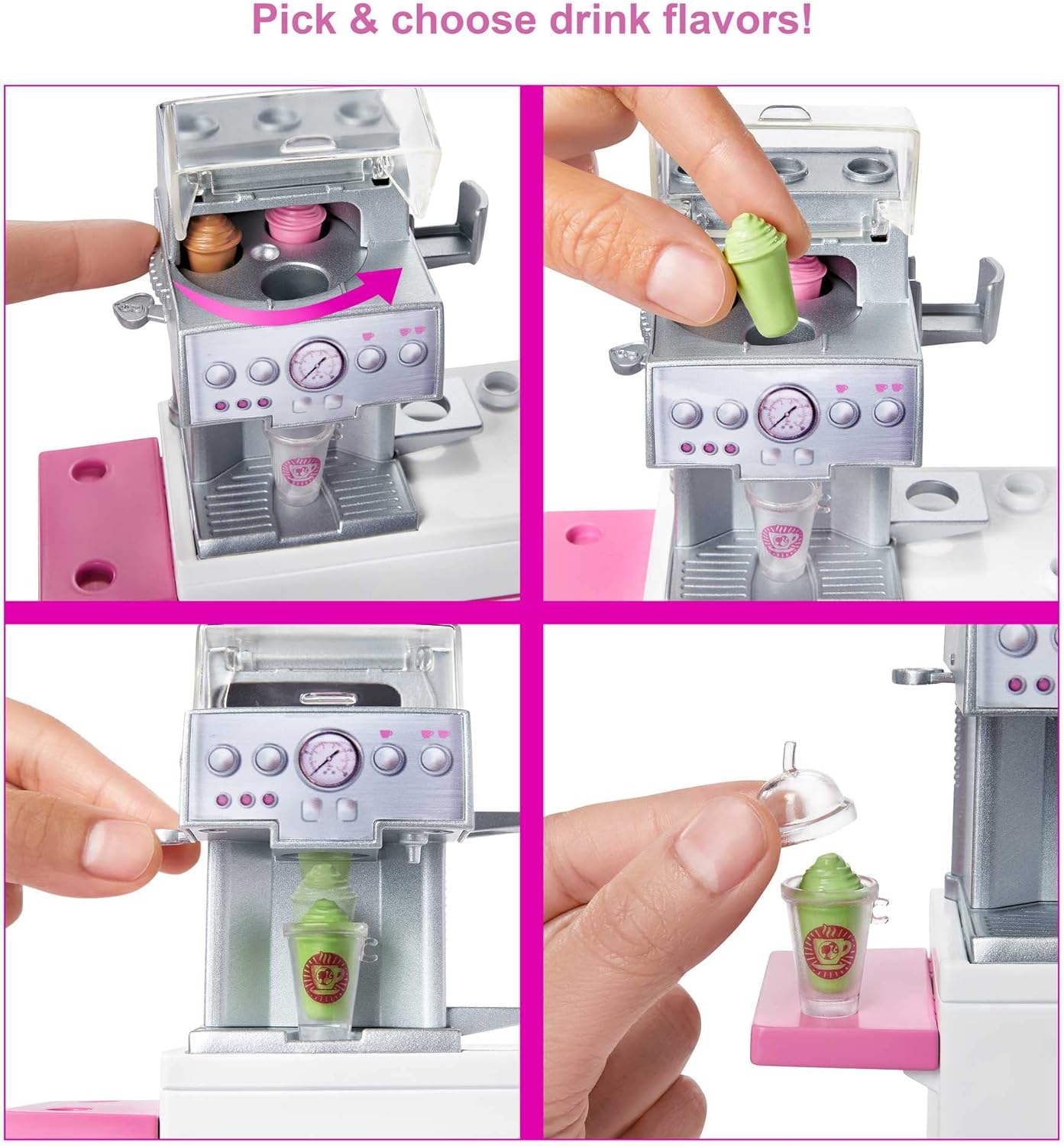 Kitchen Playset Barbie Smoothie Maker Barbie Coffee Shop With