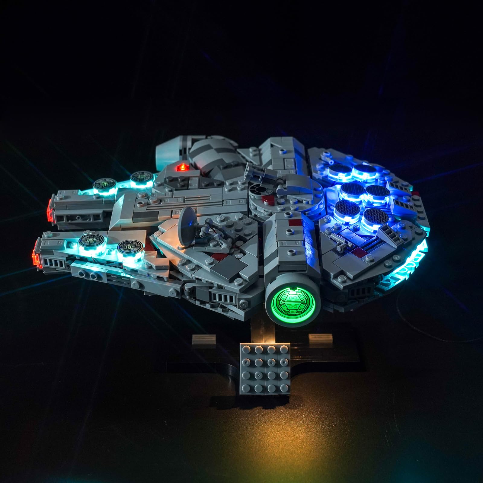 Remote Controlled Light Kit for Millennium Falcon - LED Light Set for 75375 Lego Millennium Falcon, 10.5 cm x 15.5 cm x 4 cm - Image 3