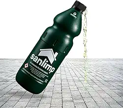 Sanlimp Limpa Pedra e Pisos 1L, Ácido Muriático Profissional para Limpeza Pós-Obra e Remoção de Resíduos Difíceis
