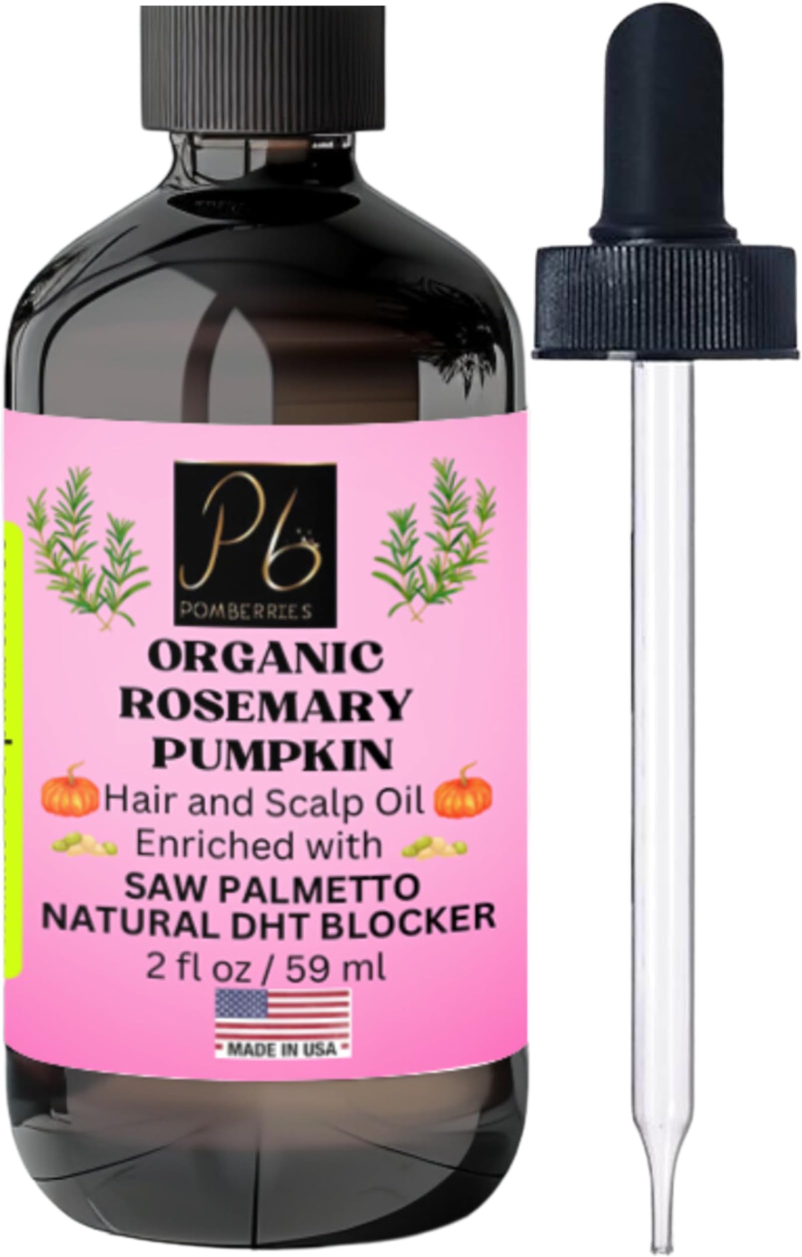 Hair Growth Serum With Saw Palmetto