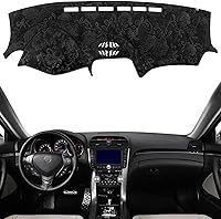 Vista 15 de KEYOOG Cubierta de tablero para Ho-nda Civic 2011-2006 (para conducción a la izquierda), alfombrilla antirreflejos, protector solar antideslizante