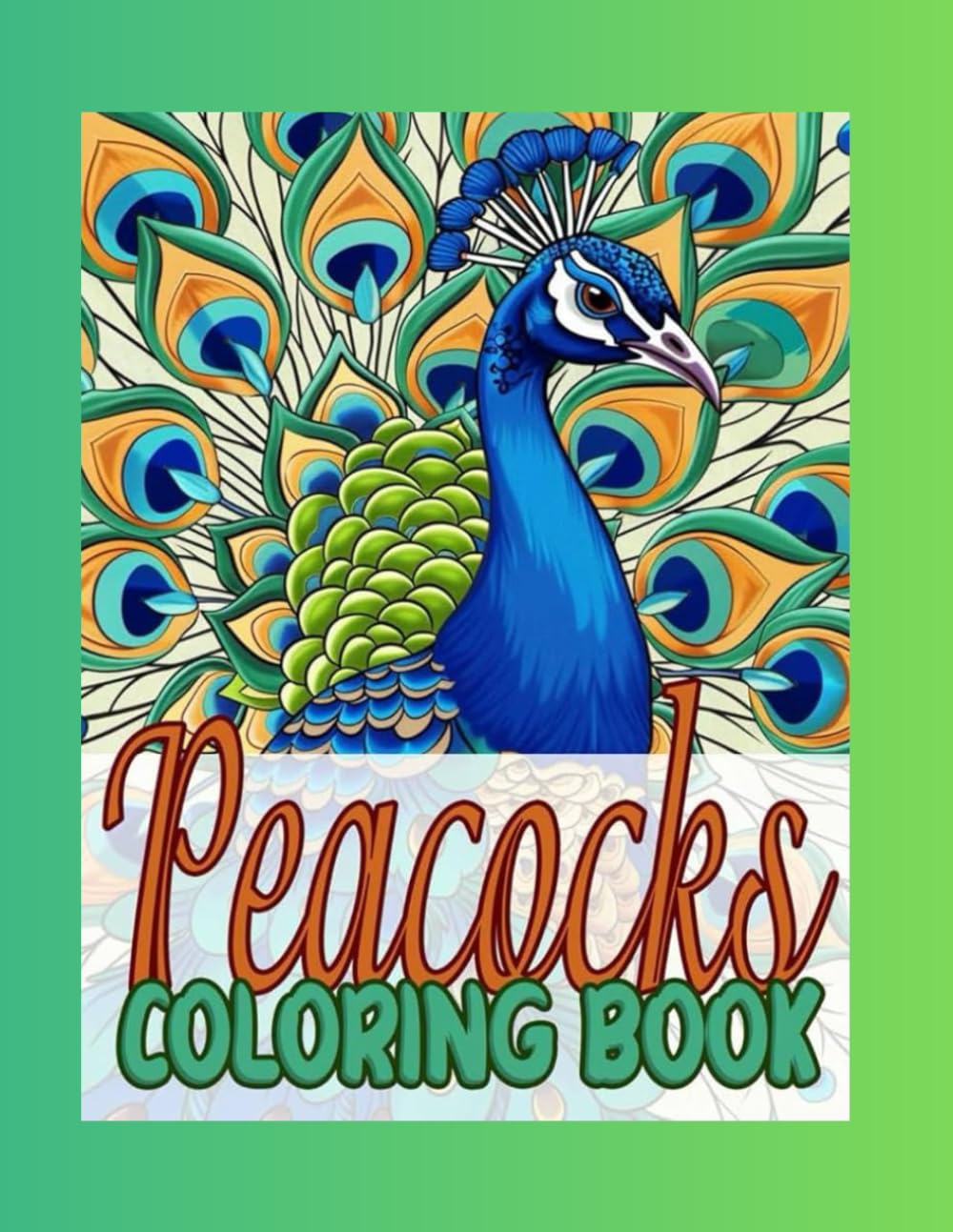 Peacock Coloring Book: Fun & Relaxing Coloring Pages for Kids Ages 6-10