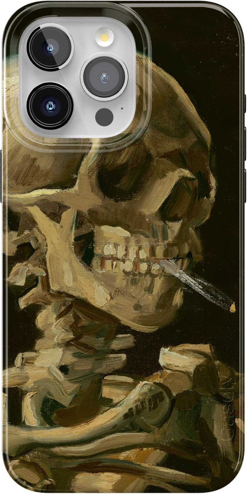 Coque iPhone 15 Pro Max Van Gogh Casely squelette compatible MagSafe - 8