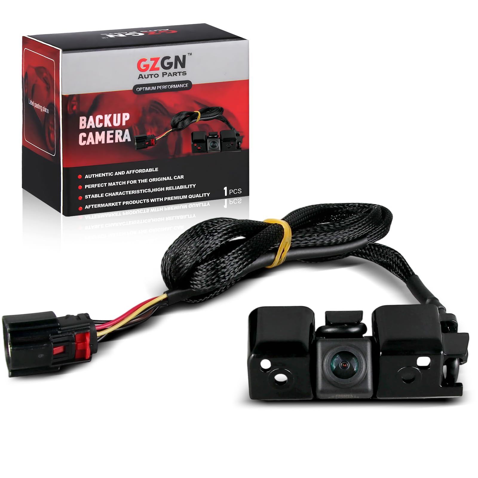 Backup Camera Rear View Camera Compatible with 2014 2015 Chevy Silverado Cheyenne GMC Sierra 1500 2500 HD 3500 HD Replaces 22803702 23306741