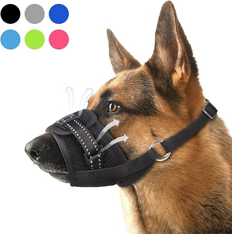 soft dog muzzle amazon