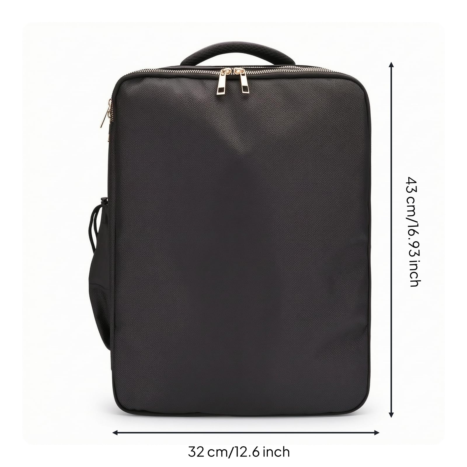 Gralara Friseurrucksack professionell werkzeugrucksack mit organizer geräumig rucksack mit trennwänden für hausbesuche, salon, reisen
