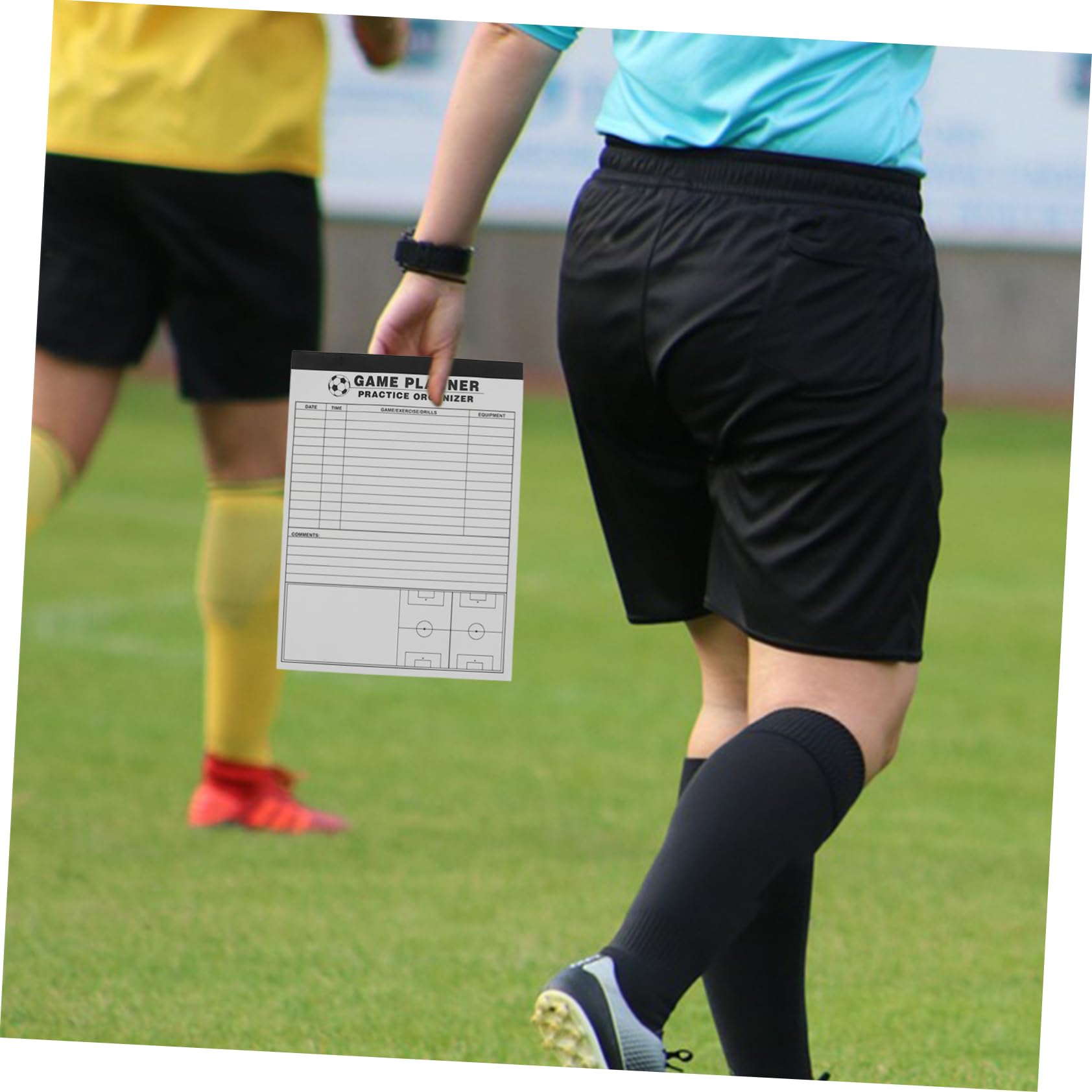 POPETPOP Basketball Score Keeping Book Durable Score Record Tool for Game Management Compact Design for Easy Carrying for Player Evaluation and Strategy Planning