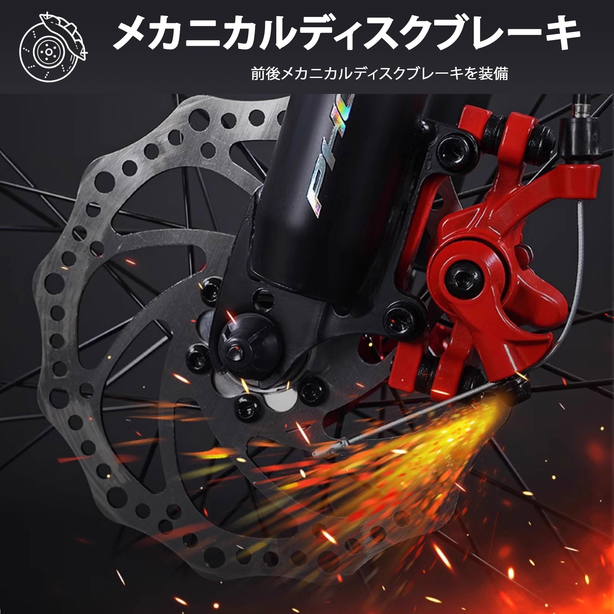 Amazon.co.jp: 26 Inch 27 Speed Street Riding Mountain Bike 