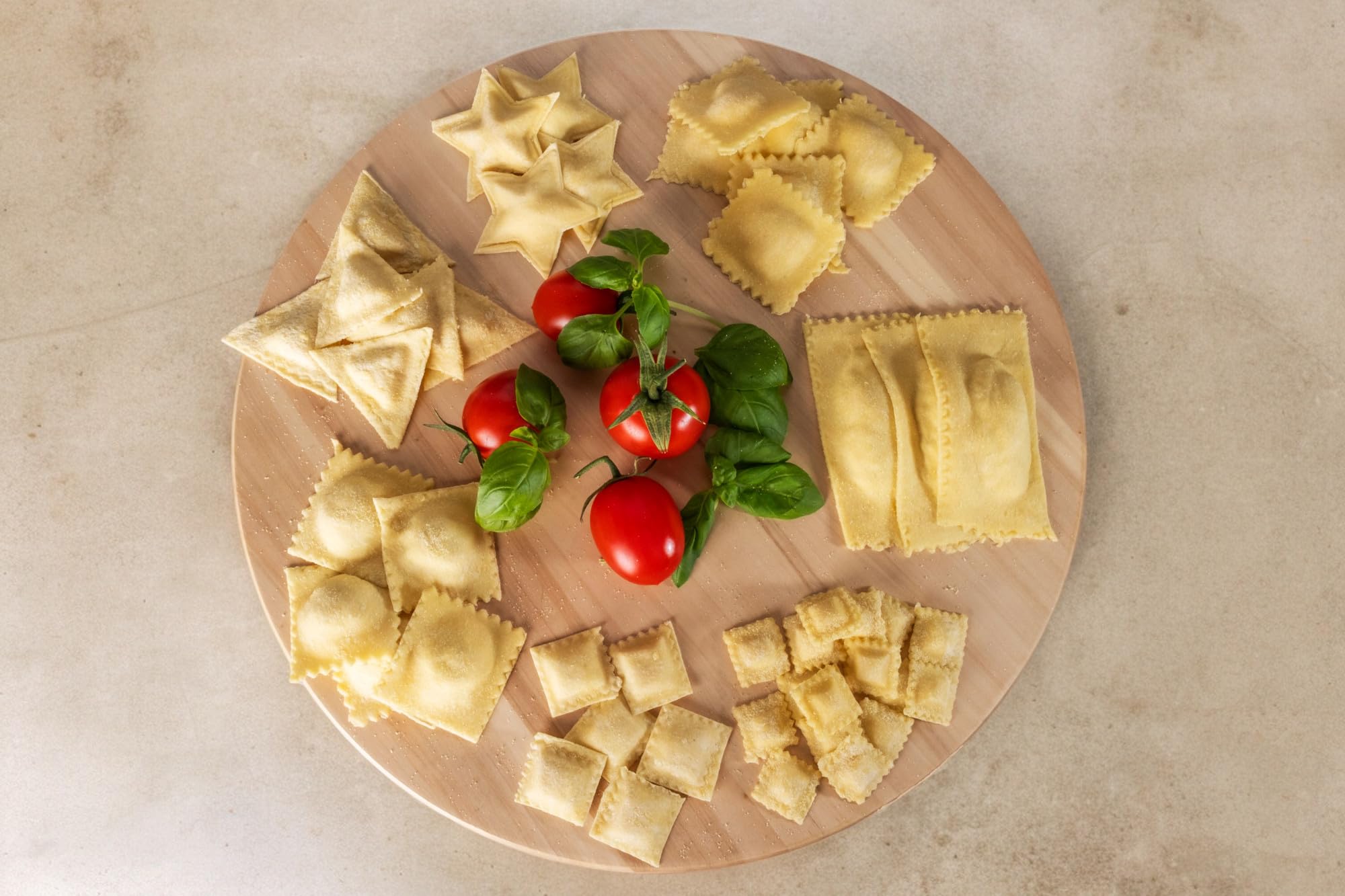 Imperia Raviolamp Línea Titania. Molde para raviolis. 100% Made in Italy. Accesorio para máquina de pasta. Cortador de pasta en aluminio para pasta fresca con relleno. Con rodillo.