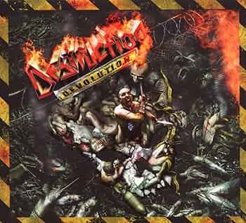 Cover The Child Of Destruction レア 12” Overkill Live In Overhausen 13 12x12 Album Cover Replica