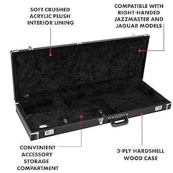 【ハードケース】fender classic series wood case Amazon.com: Fender Classic Series Wood Case, Jazzmaster