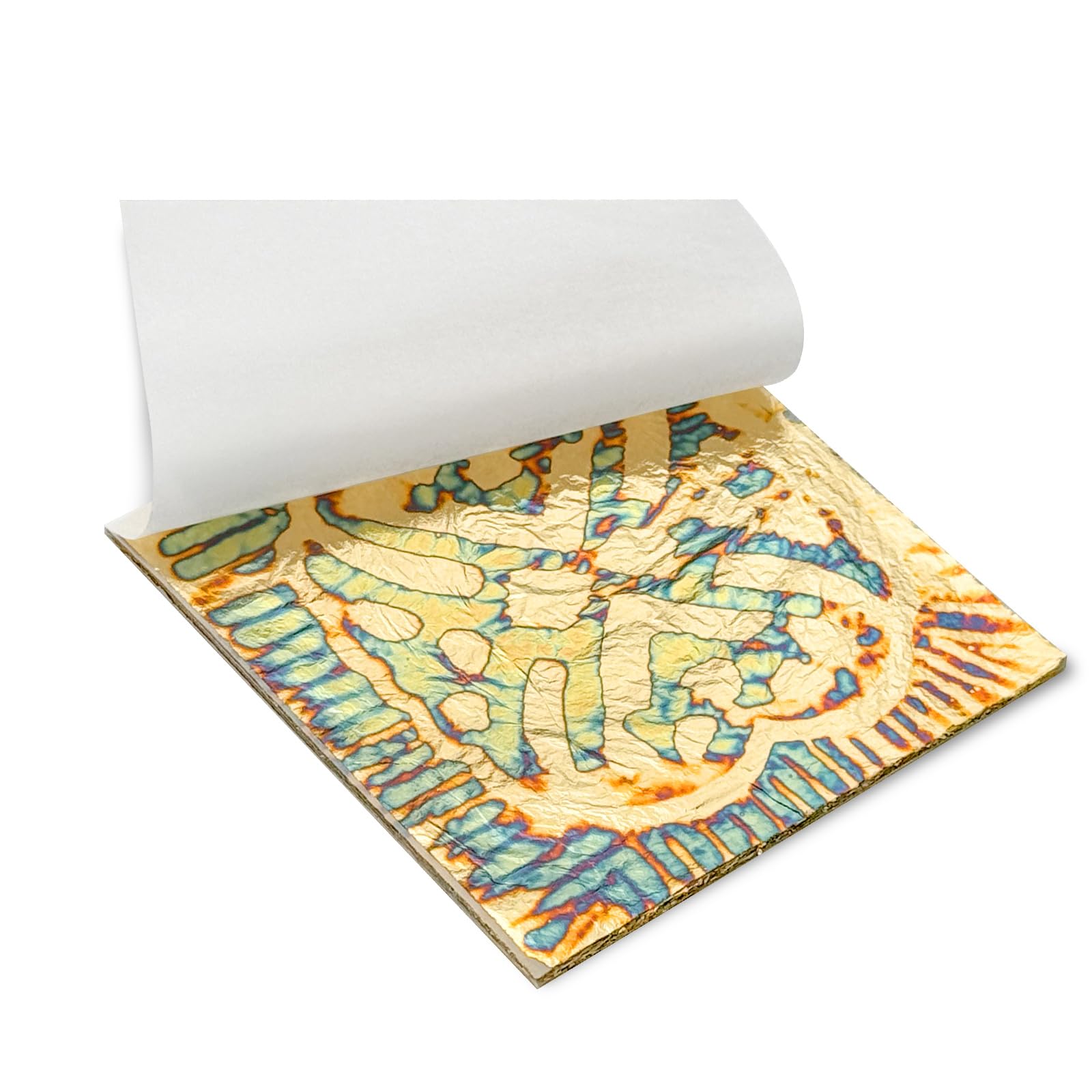 Modixun Variegated Gold Leaf Sheets 50pcs