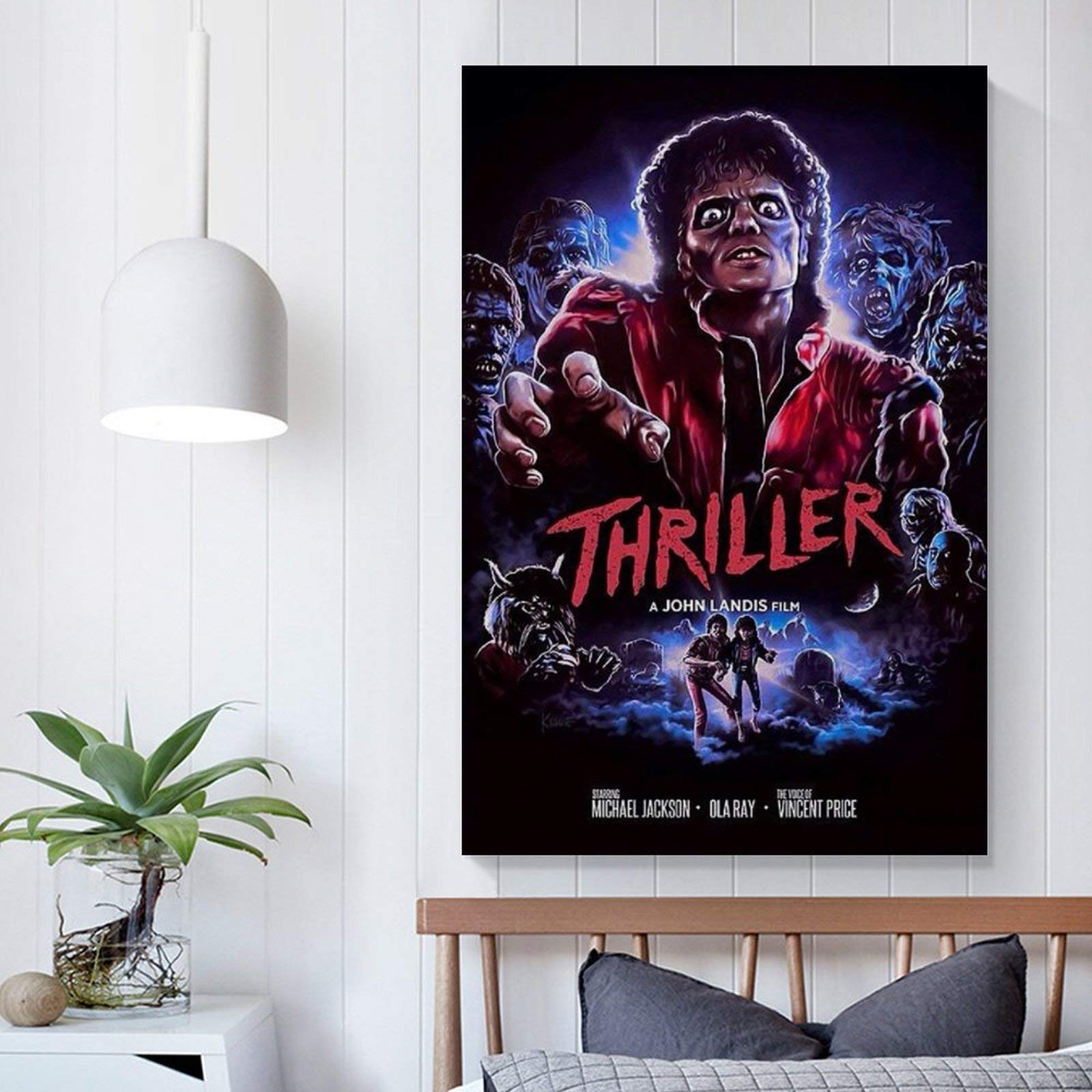 Amazon.co.jp: BJSDX マイケル・ジャクソンズ スリラー 3D キャンバス