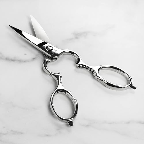 Miniatura 3 de Enso Tijeras de cocina – fabricadas en Japón – Tijeras multiusos de acero inoxidable forjado