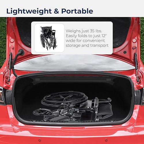 Miniatura 10 de Silla de ruedas de peso ligero con varios estilos de brazo trasero y opciones de aparejos delanteros negro K320ADDA-ELR brazos altura ajustable que