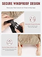 Vista 4 de Cubierta impermeable de poliéster de grado marino resistente, protección para todo tipo de clima, cubierta de lancha para lancha de pesca