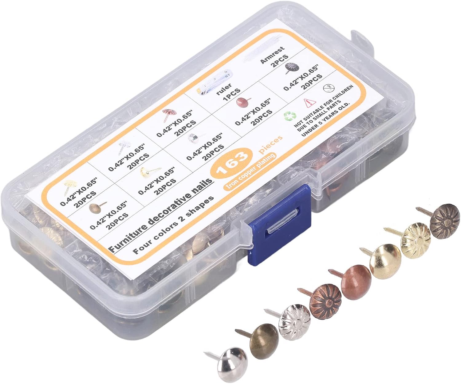 Decorative Nail Heads, Resistance Furniture Tacks for Picture for Furniture