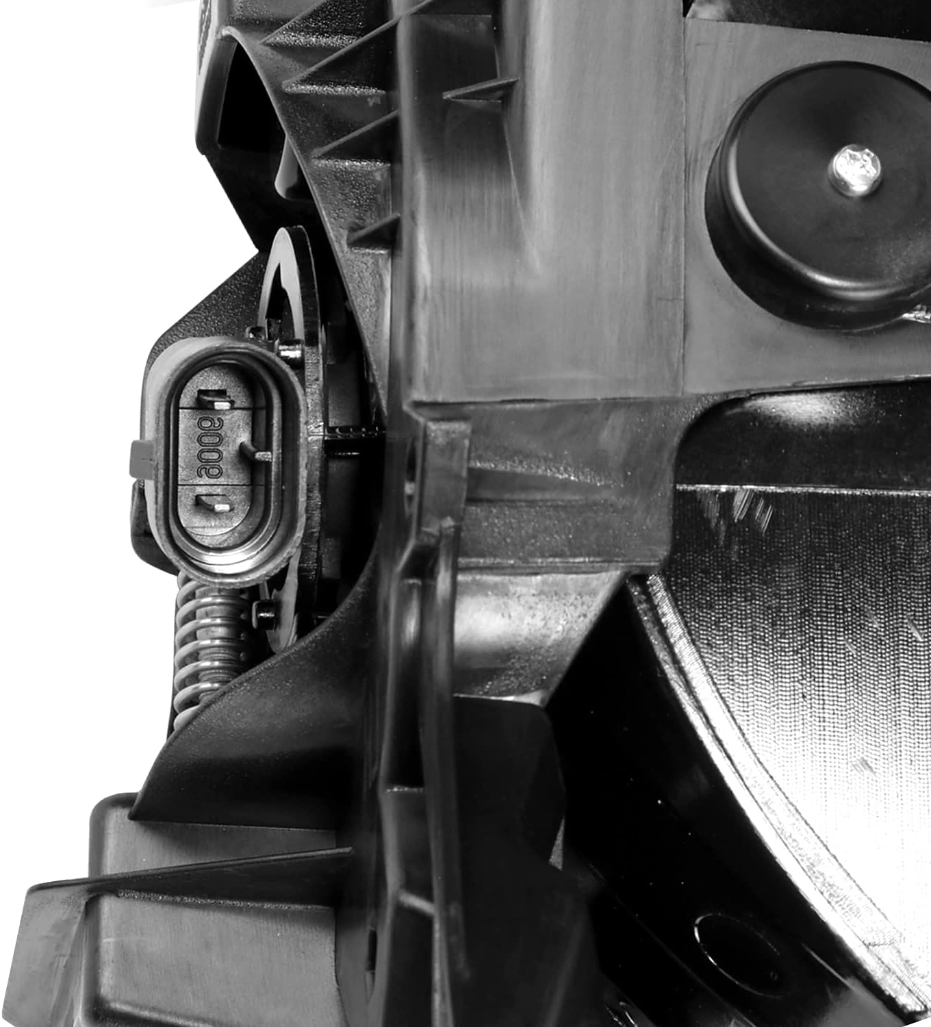 DNA MOTORING FL-OEM-0153R Factory OE Style Fog Light Passenger Side Enhance visibility [Compatible with 2013-2020 Ram 1500]