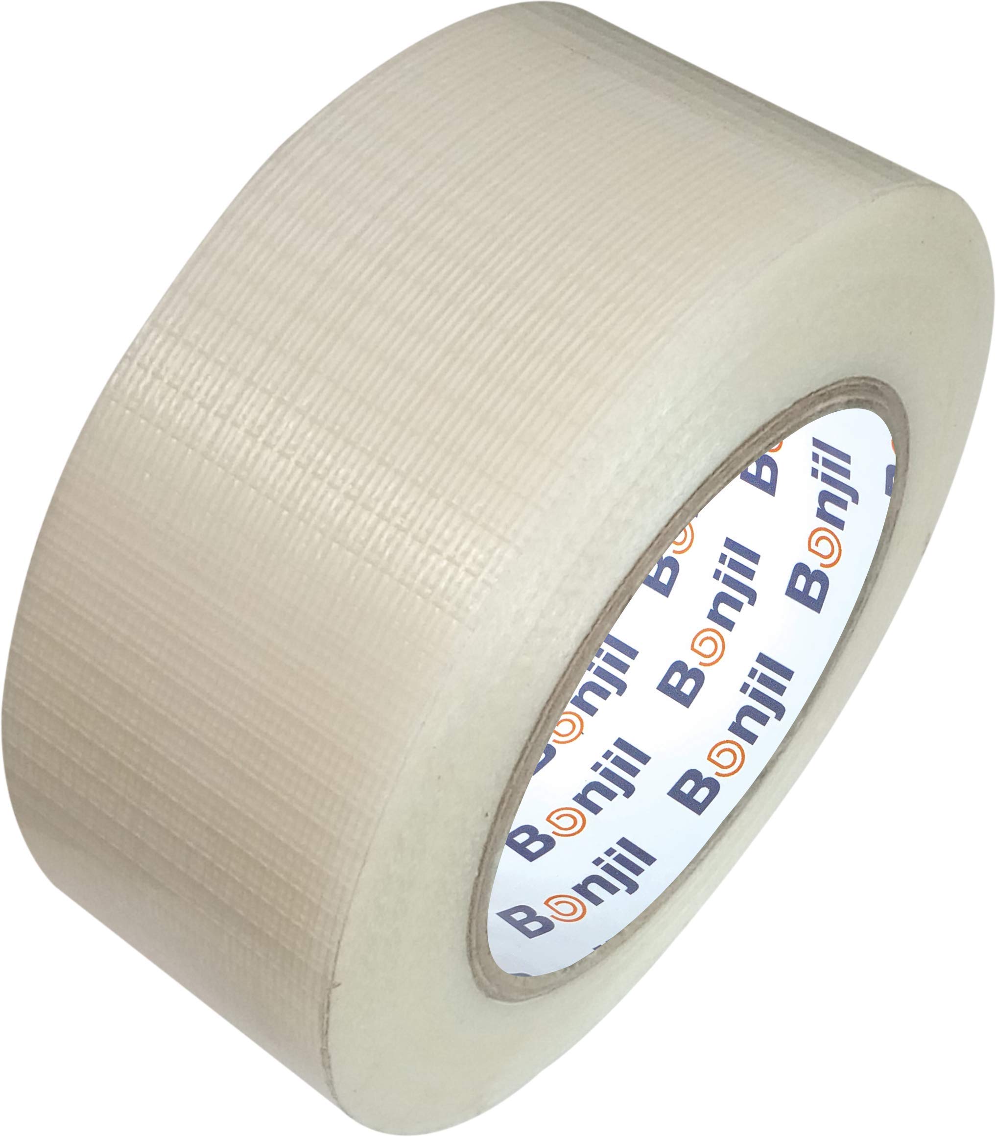 Bonjil CROSS FILAMENT TAPE 48mmX50mtr (3 ROLL), Multicolor