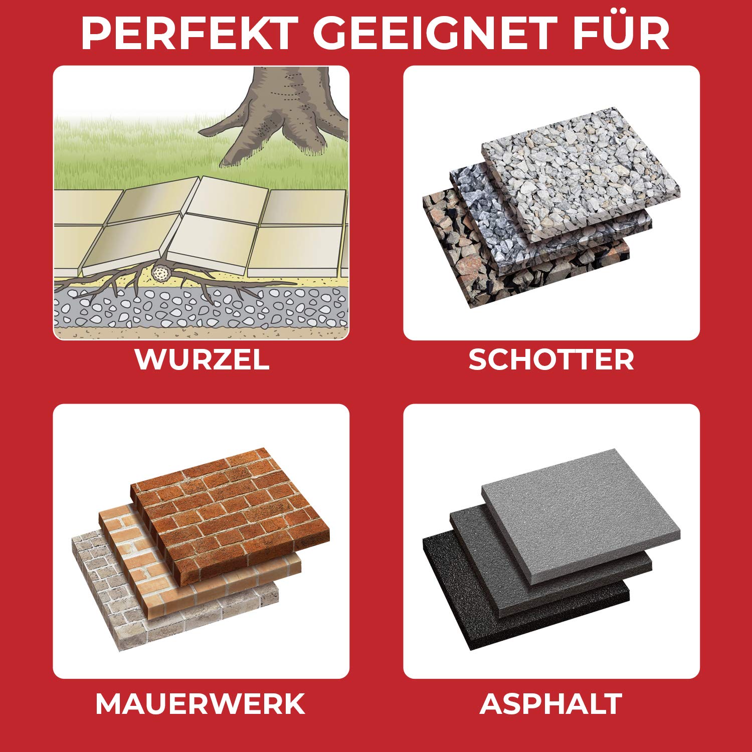 SCHWABENBACH® SDS HEX Cincel de 135 x 440 mm - Ideal para Desmontar | Cincel Albañil - Cincel para Martillo Percutor - Cincel SDS