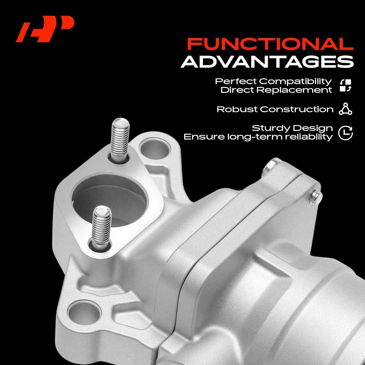 A-Premium Secondary Air Injection Check Valve Compatible with Subaru Forester Impreza Legacy 2005-2011, Air Pump Check Control Valve
